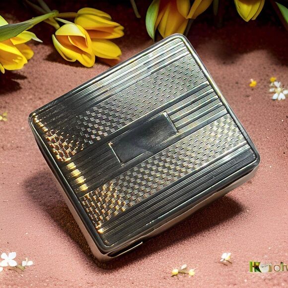 Tiffany & Co Estate Compact Mirror Sterling Silver 43.9 Grams TIF789 - Picture 1 of 10
